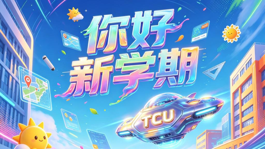 你好🫶新学期！天城大开课第一天ᵒᵏᵎᵎ 出发！