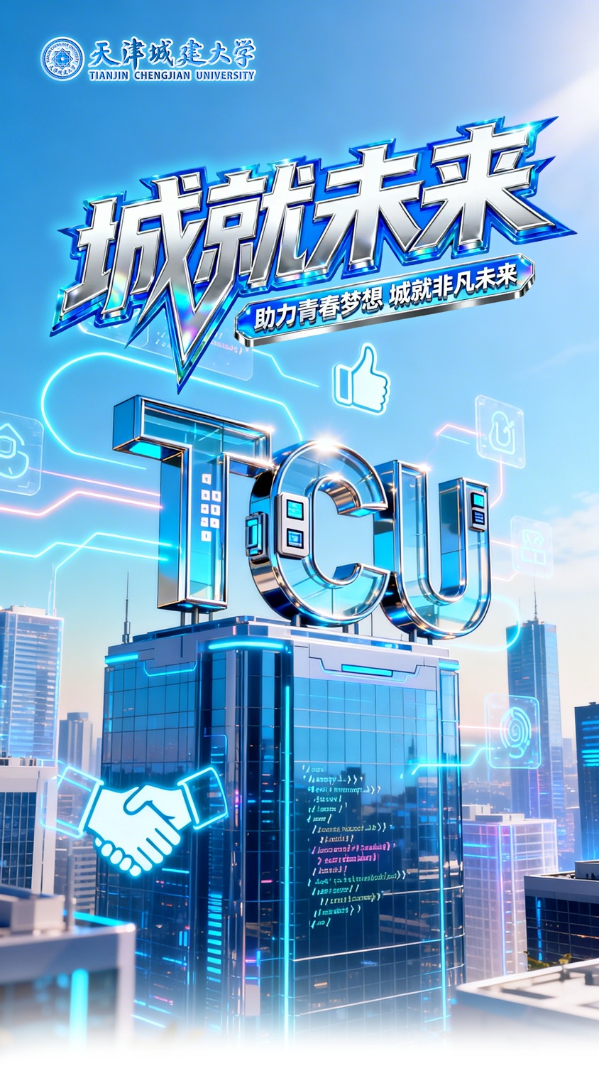 我校成功举办“春启新城·‘职’达未来” 专场招聘会暨第二届生涯嘉年华