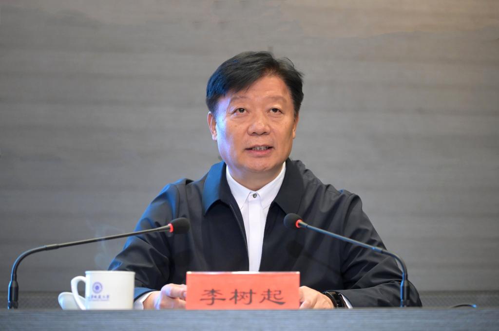 李树起副市长为我校师宣讲党的十九届六中全会精神