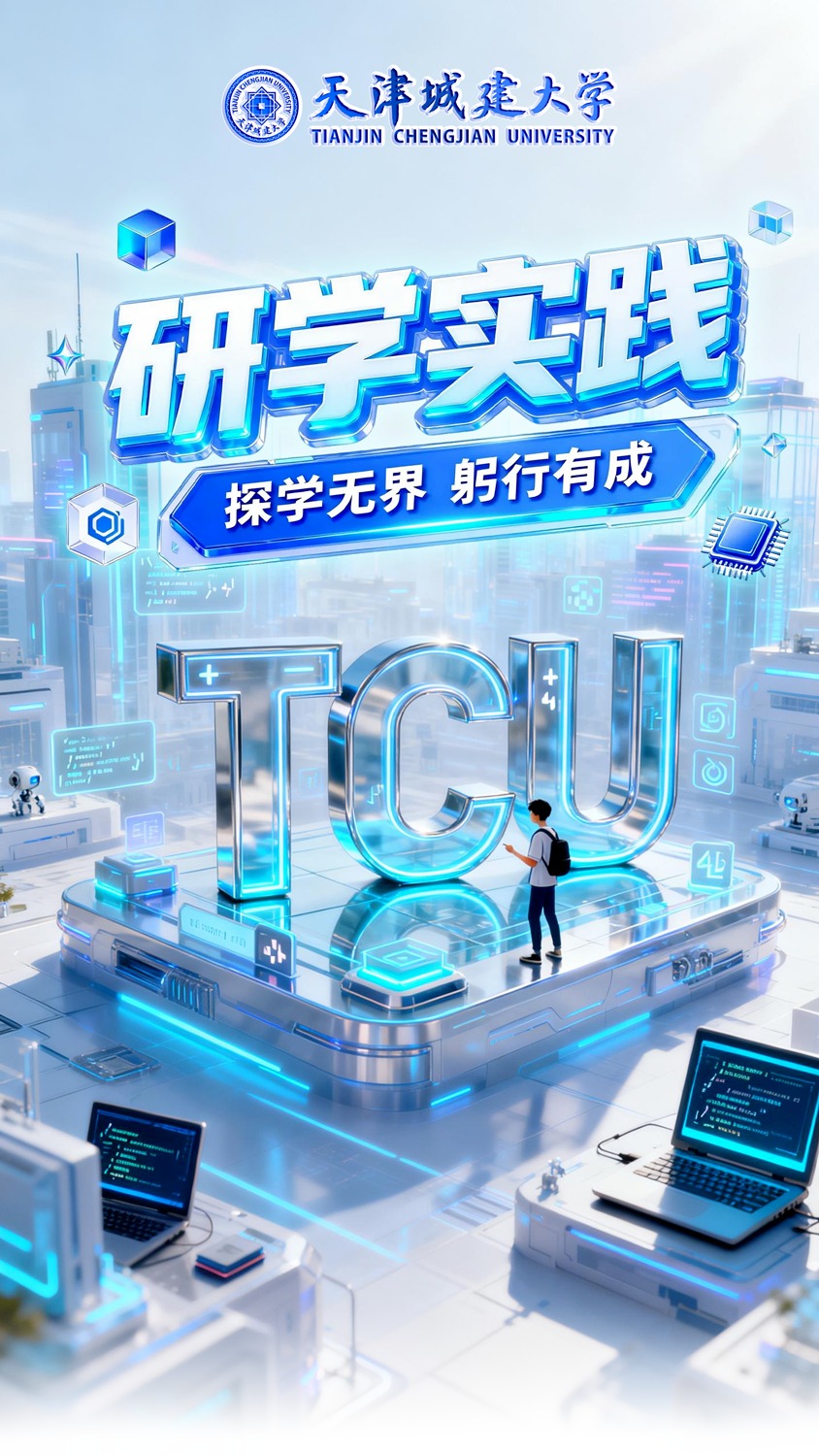 观前沿科技，拓就业空间：天城大师生赴第22届天津工博会开展研学实践